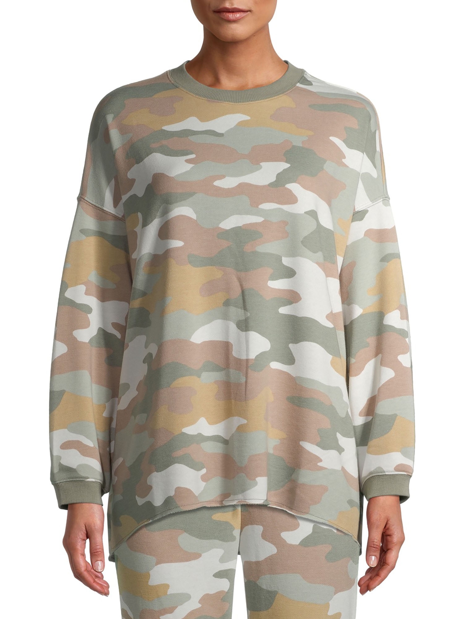 Secret treasures women's and women's plus oversized long sleeve lounge top Clearance