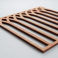 thumbnail image 4 of Ekena Millwork 7 3/8"W x 7 3/8"H x 1/4"T Extra Small Cedar Park Decorative Fretwork Wood Wall Panels, Cherry, 4 of 13