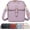Pink, variant on Collaboraten1 Crossbody Leather Bag, Urvashi Crossbody Leather Bag for women, with Built in Wallet, Vintage Anti-Theft