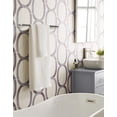 thumbnail image 3 of Amerock Esquire Polished Nickel/Gunmetal 24 inch (610mm) Towel Bar, 3 of 8