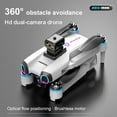 thumbnail image 5 of Drones with Camera Clearance, FPV Drone with ESC Camera Brushless Motor Drones 2.4G RC Quadcopter with Cool LED Lights Altitude Hold Obstacle Avoidance for Adults, 5 of 8