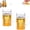 Cheers-2pcs, variant on Fake Beer Glasses, 400ml Double Layer Funny Beer Stein, Fake Double Beer Mugs with Handles Mezzanine, Realistic Beer Mug Creative Model Mugs Cups for Halloween Bar Beverages Prank