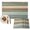 Brown, variant on Green Blue Brown Farmhouse Placemats Set of 4, Vintage Wood Washable Wipeable Table Mats for Dining Tables, Indoor Outdoor Kitchen Place Mats for Holiday Party Table Decor