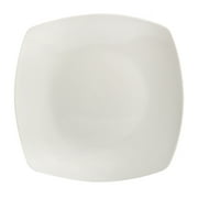 Gibson Home Everyday Square White Stoneware Dinnerware Set, 12-Piece