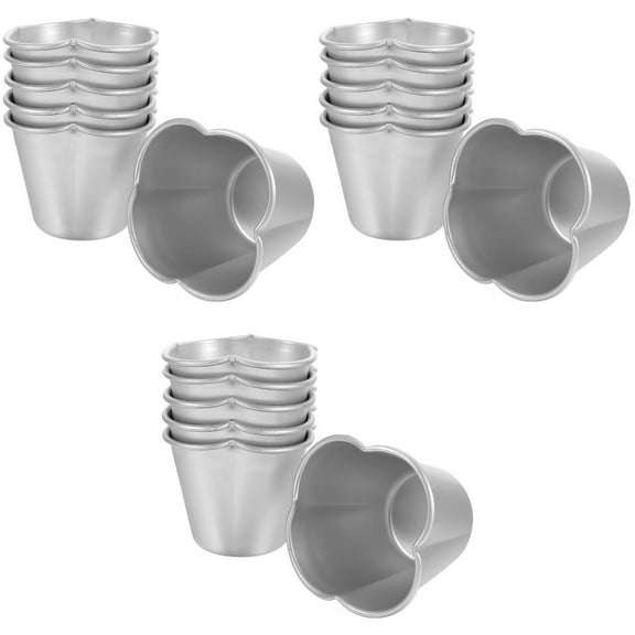 18 Pcs Cake Mold Jelly Making Molds for Baking Pudding Pasties Raspberries Pans Egg Tart Tins Mini Shaper