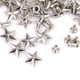 thumbnail image 3 of Remaches de estrella Sunnimix 12mm 50pcs Plata Star Studs, 3 of 7