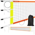 thumbnail image 1 of Red de voleibol Olybeaka Professional anti-UV con cable de acero, 1 of 7