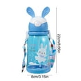 thumbnail image 3 of Kawaii Water Bottle Cute Water Bottles for Girls, Kawaii Water Bottle with Straw and Adjustable Strap, Portable Leakproof Drinking Bottle for School Outdoor Sports Travel, 3 of 6