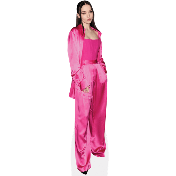 Dove Cameron (Pink Outfit) Mini Cardboard Cutout Standee