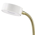 thumbnail image 2 of Globe Electric 5 Watt Matte White Energy Star Integrated LED Desk Lamp, 2 of 3