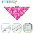 thumbnail image 6 of Dog Bandana 2 Pack,Pink Breast Cancer Bandanas for Dogs,Cat Bandana,Small/ Large Dog Bandana 2 Size,Dog Bandanas Girl Boy, 6 of 6