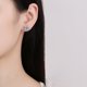 thumbnail image 1 of HomeKingdee Sweet Korean Style Star Earrings with Inlaid Diamond - Alloy Glitter Ear Studs for Women Girls, 0.4 Inch, Ideal Gift for Birthday Christmas, 1 of 5