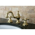 thumbnail image 2 of Kingston Brass KC7162AX 8 in. Widespread Bathroom Faucet, Polished Brass, 2 of 4