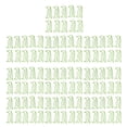thumbnail image 1 of 100Pcs Trombones Mignon Unique Pingouin Forme Processus de Galvanoplastie Léger Métal Portable Trombone, 1 of 12