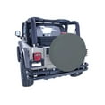 thumbnail image 4 of Rugged Ridge by RealTruck Spare Tire Cover | Black Denim | 12804.15 | Compatible with 35-36 Inch Tires, 4 of 5