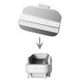 thumbnail image 2 of Oneisall 12mm Replacement Stainless Steel Litter Guard for AB01 Automatic Cat Litter Box, Silver, 2 of 2