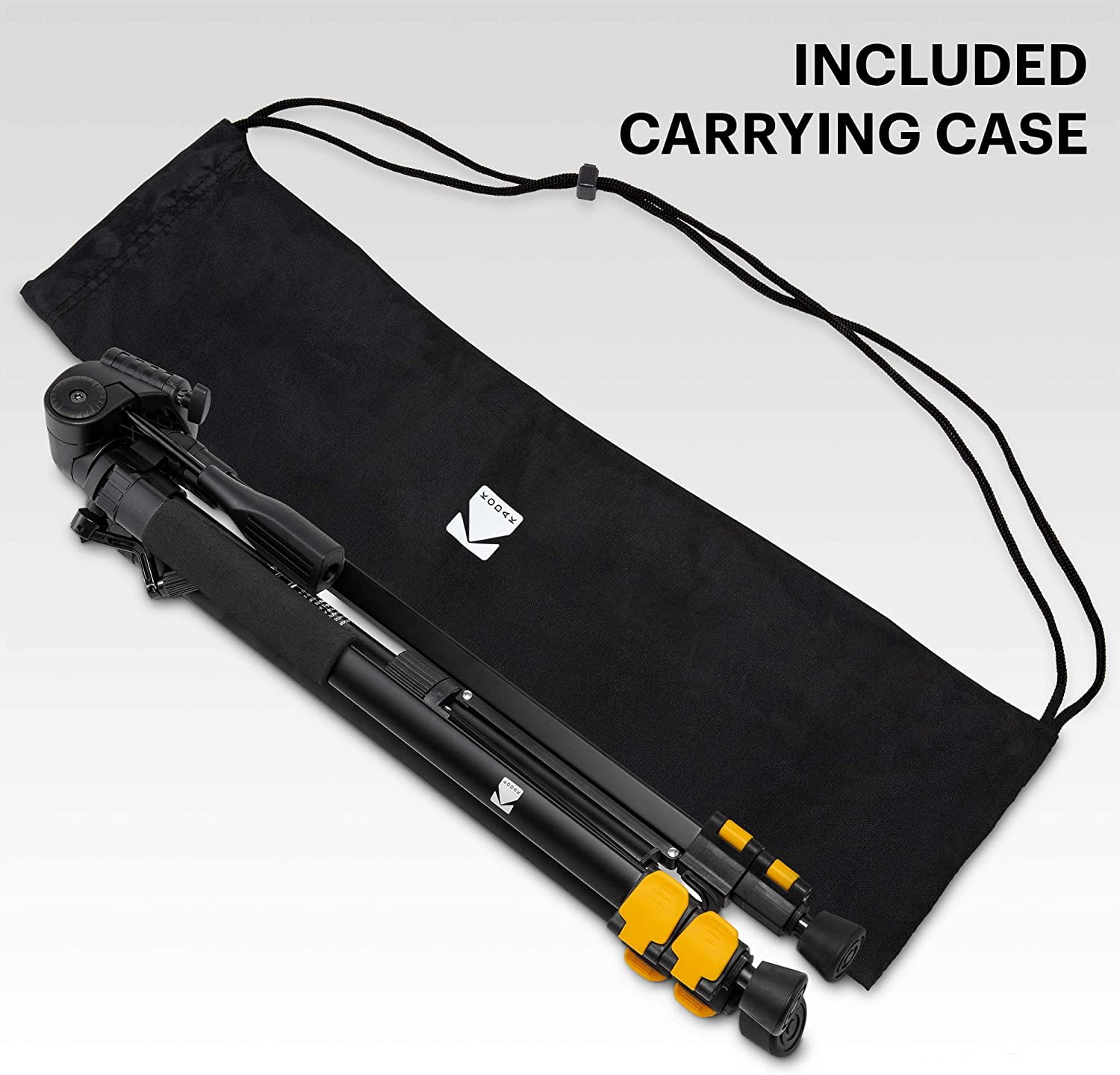 KODAK PhotoGear 62” Tripod with Remote, Lightweight Travel Camera & Phone Tripod Stand