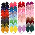 thumbnail image 1 of 40 Uds. Lazos para el cabello para niñas, lazos para el cabello, diadema elástica, soporte para cola de caballo, banda para el cabello, accesorios para el cabello para niños pequeños Rojo Verde, 1 of 5