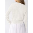 thumbnail image 4 of PRETTYGARDEN Women Lightweight Button Up Cardigan Sweaters | Soft Stretchy, Cozy Cable Knit, Long Sleeve Crew Neck, Trendy Cardigans, Cute Casual Outfits, Early Fall Fashion Clothing, 4 of 9
