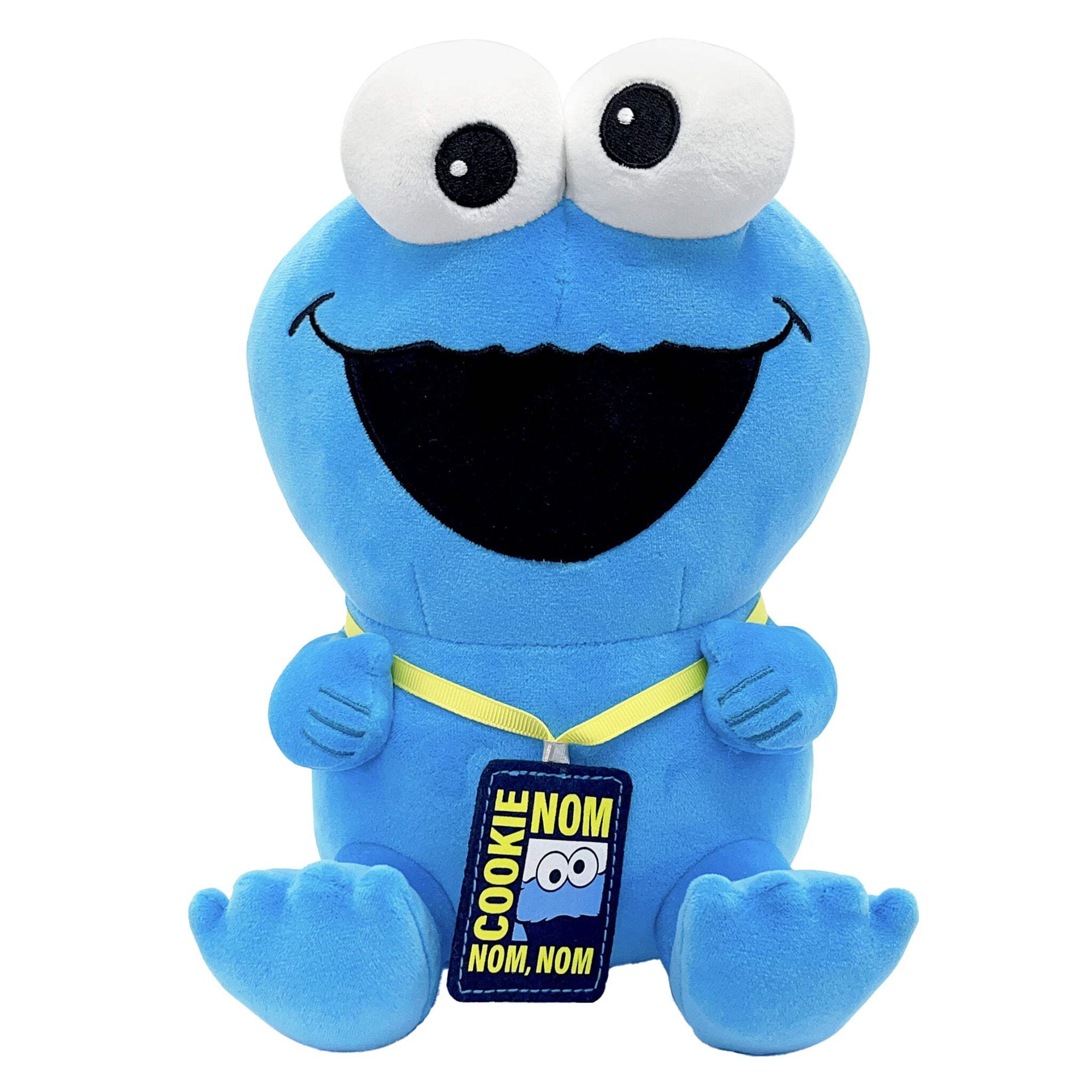 Sesame Street Super Duper Plush - Cookie Monster (with Badge)