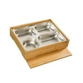 thumbnail image 4 of kowaku Japanese Bento Box Snack Serving Box Traditional for Worksite Travel Camping B, 4 of 9
