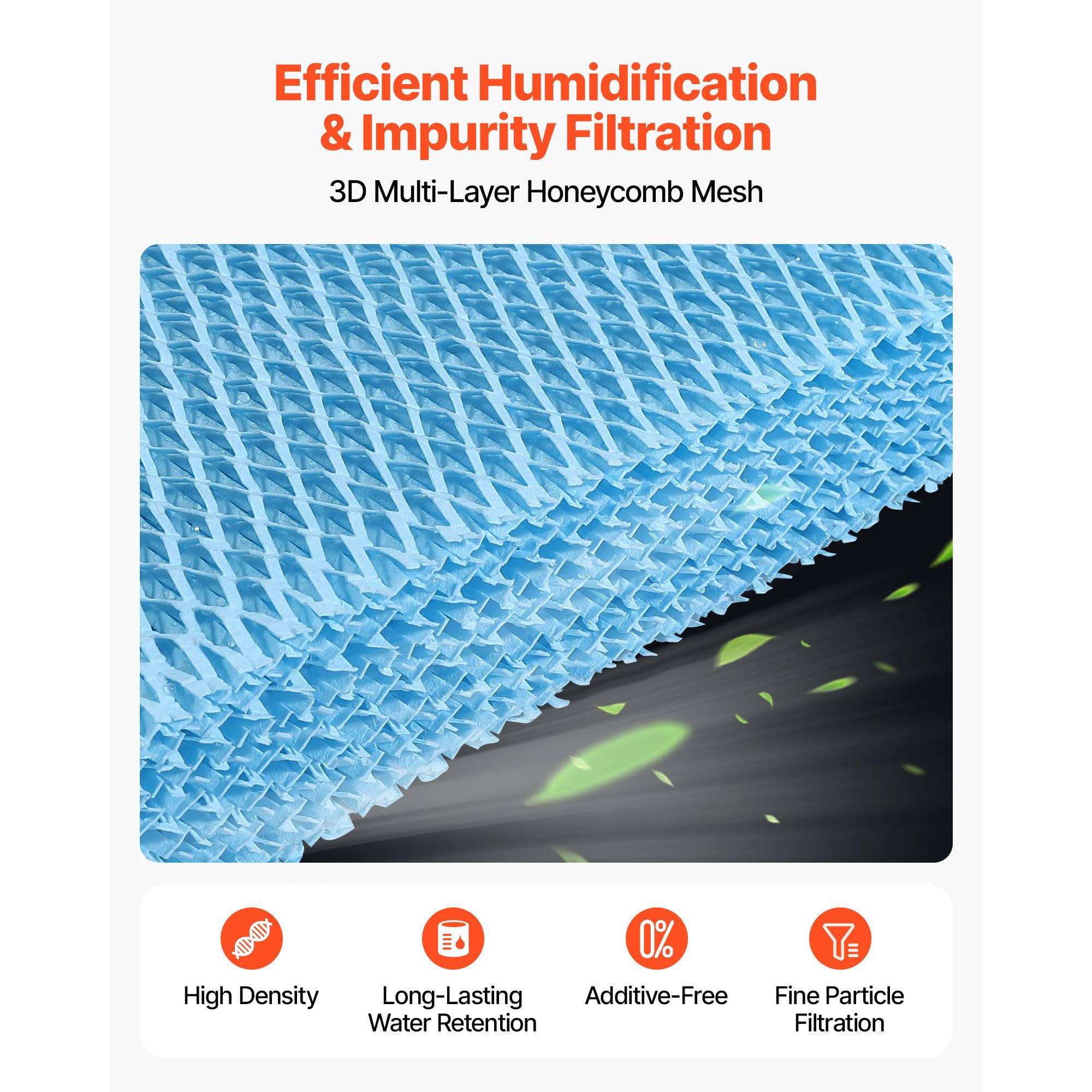 Replacement Humidifier Filter for YC-88 Cigar Humidor,3D Honeycomb Pad for Optimal Cigar Flavor Preservation,Custom Fit
