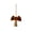 C, variant on Halloween Mini Witch Brooms, Pumpkin Bat Skull Natural Straw Witch Broomstick Decorations, All Saints' Day Theme Miniature Brooms Ornaments for Halloween Party Decor (2X7.8'')