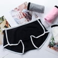 thumbnail image 6 of Women's Boyshort Panties Seamless High Waist Cotton Underwear Stretch Boxer Briefs, 6 of 11