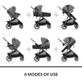 thumbnail image 3 of Evenflo Shyft Intuiti Travel System Featuring LiteMax NXT Preemie and Infant Car Seat with SensorySoothe, 3 of 12