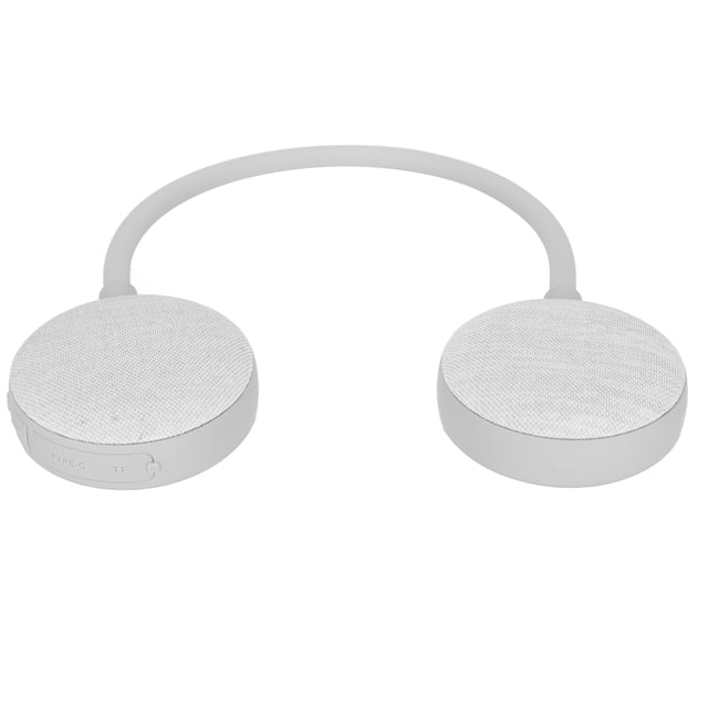 Altavoz Para El Cuello, Altavoz Bluetooth Inalámbrico Portátil Con Micrófono Con Cancelación De Ruido Incorporado Y Reproductor De MP3, Para Caminar En Casa Y Cocinar Al Aire