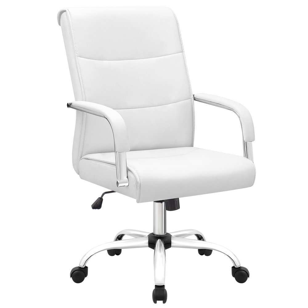 Vineego High Back Office Desk Chair Conference Chair with PU Leather