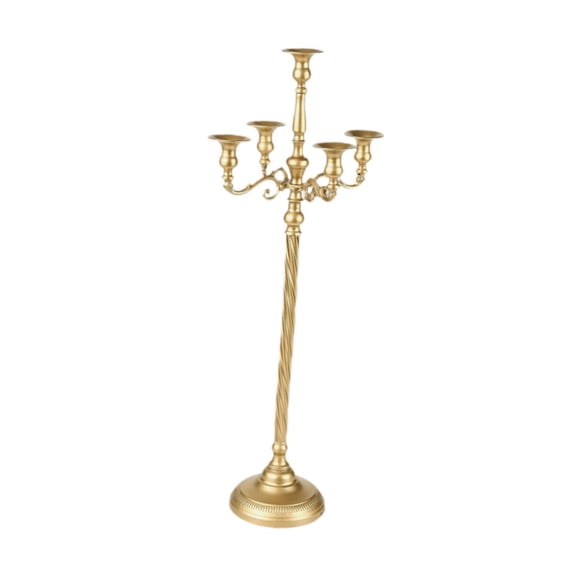 amagogo Candle Holder, Sturdy European 5-Light Ornament, Candle Holder for, Living Room, 15.7cmx73cm