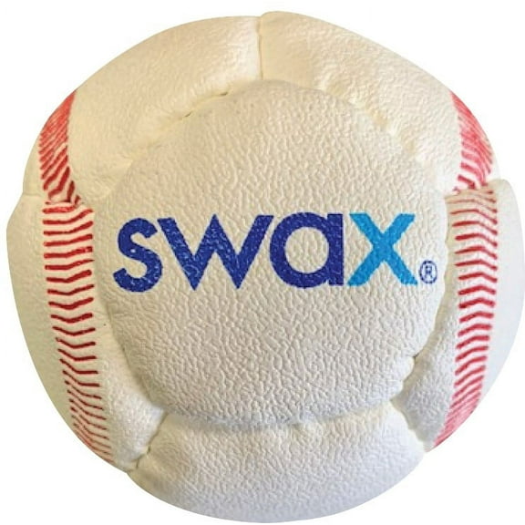 Swax Training Baseball – Single Soft Practice Ball, Regulation Size & Weight, Indoor/Outdoor Safe for Kids & Youth Players