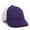 Purple/white, variant on Outdoor Cap FWT-130 Heavy Garment Washed, Mesh Back-DARK GREEN/TAN-Adult