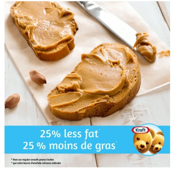 Kraft Smooth Peanut Butter, Light, 2kg (3 Pack)