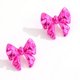 thumbnail image 5 of 2 pares de aretes de metal color polvo metalizado de Barbie para, 5 of 5