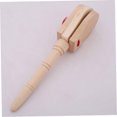 thumbnail image 3 of RUNROTOO Percussion Instrument Toy 1Set Castanets Toy Toddlers Musical Instruments Hearing Development Birch Wood, 3 of 8