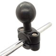 thumbnail image 3 of Base de manillar de bicicleta Soporte de teléfono para manillar de motocicleta de montaje de bola de 1 , accesorios Bola de goma para ángulos rectos al soporte Magideal Base de manillar de bicicleta, 3 of 6