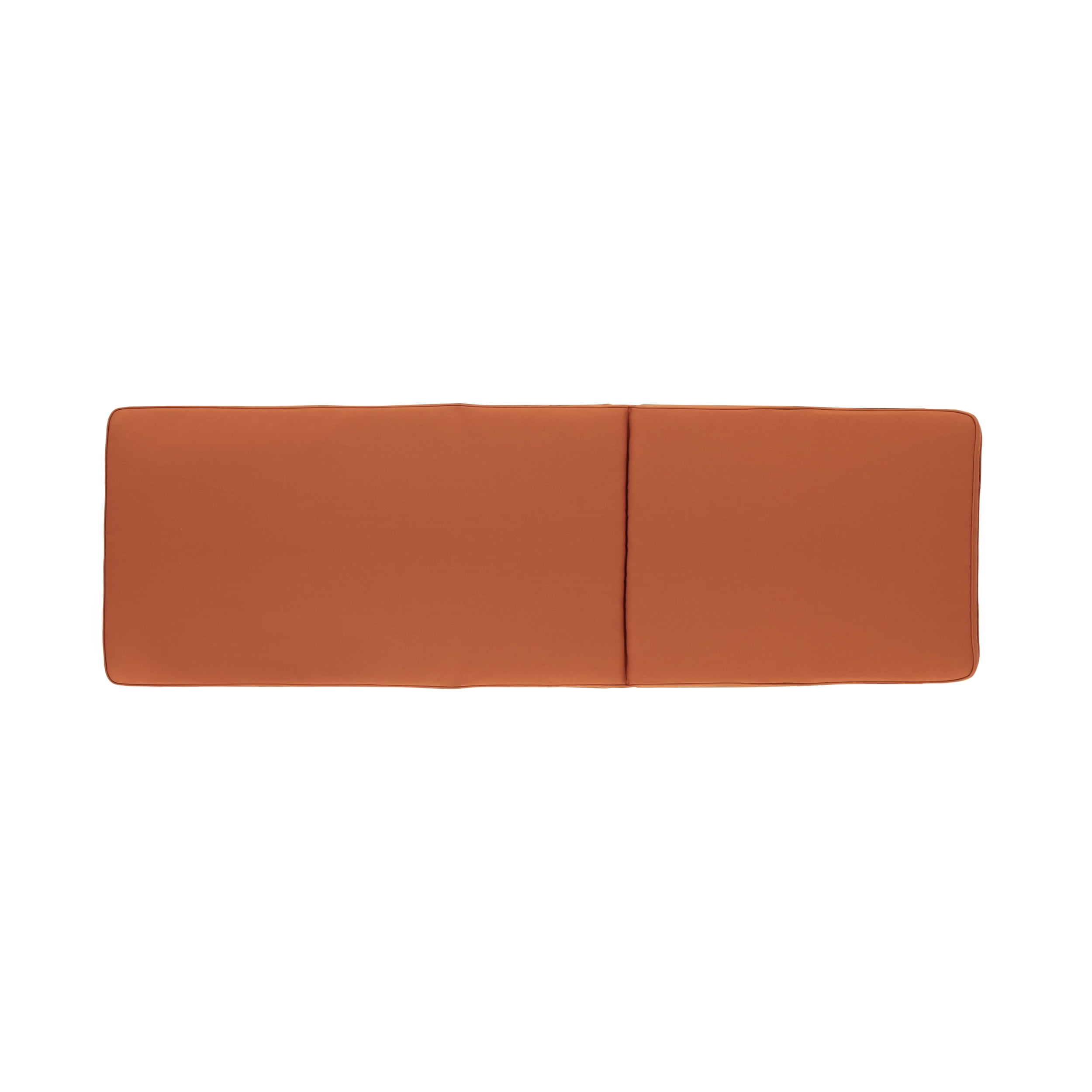 Maddison Outdoor Fabric Chaise Lounge Cushion, Set of 2, Rust Orange