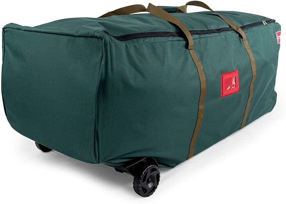 Rolling Duffle Bag Tree Storage Bag Big Wheeled Christmas Tree Storage