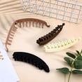 thumbnail image 3 of 4 pinzas para el cabello tipo banana, sujeta-coletas, pinzas para el cabello, pinzas para peinar el cabello fino y grueso, 3 of 7