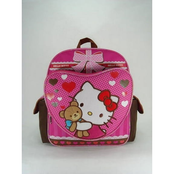 Small Backpack - Hello Kitty - Hello Kitty - Teddy Bear New School Bag 630324