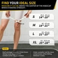 thumbnail image 6 of CAMBIVO Knee Brace with Side Stabilizers, Knee Sleeve for Knee Pain, Adjustable Knee Braces and Supports with Patella Gel Pads for Meniscus Tear, ACL, MCL, Arthritis, Joint Pain, Unisex, XL, 6 of 9