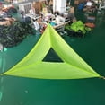 thumbnail image 2 of Hamaca triangular con red antivuelco con capacidad de carga de 300 kg, hamaca de exterior para varias personas, 2 of 5