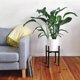 thumbnail image 2 of Metal Plant Stand Adjustable Width Flower Pot Holder Shelf Garden Planter Rack, 2 of 5