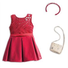 american girl tis the season party dress