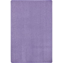 Just Kidding 12' x 7'6" area rug in color Very Violet
