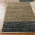 thumbnail image 6 of Superior Color Block Area Rug 9' x 12', Beige-Blue, 6 of 7