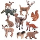 thumbnail image 2 of 10x animales modelo animales figuras juguetes realistas animales de salvajes figuritas bosque adornos para mesa sala de estar, 2 of 9
