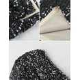 thumbnail image 3 of Women's Sexy One Shoulder Long Sleeve Sequin Sparkle Dress Ruched Evening Gown Midi Formal Dresses, 3 of 9